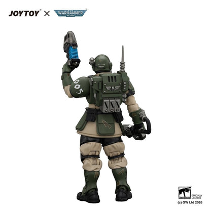 Warhammer Actionfigur Astra Militarum Kasrkin 1 with Chainsword and Plasma Pistol Image 2