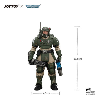 Warhammer Actionfigur Astra Militarum Kasrkin 1 with Chainsword and Plasma Pistol Image 6