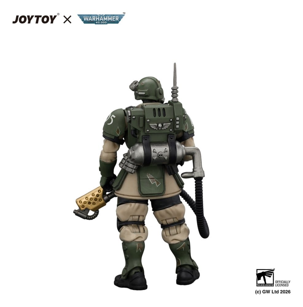 Warhammer Actionfigur Astra Militarum Kasrkin 2 with Flamer Image 3