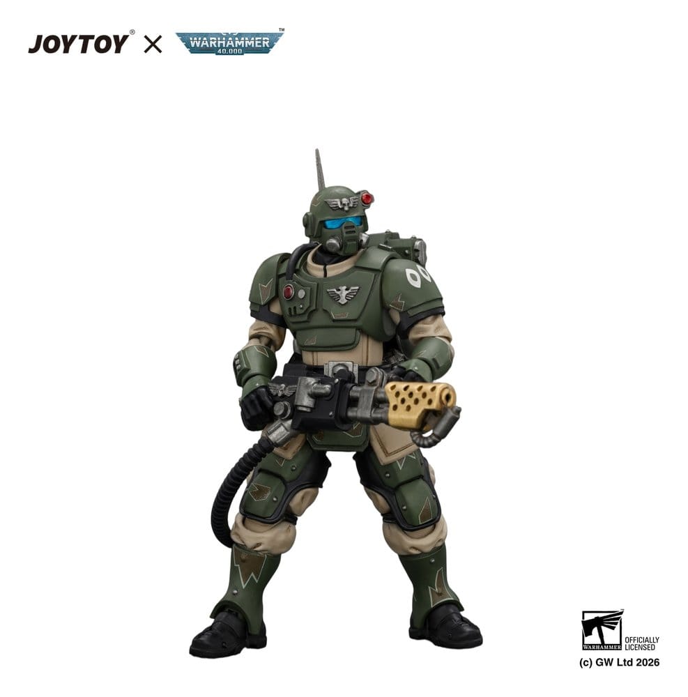 Warhammer Actionfigur Astra Militarum Kasrkin 2 with Flamer Image 4