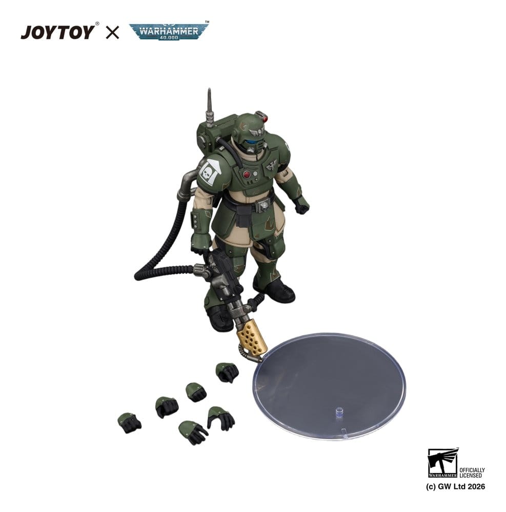 Warhammer Actionfigur Astra Militarum Kasrkin 2 with Flamer Image 5