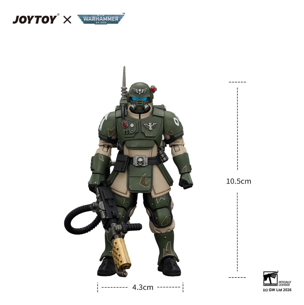 Warhammer Actionfigur Astra Militarum Kasrkin 2 with Flamer Image 6