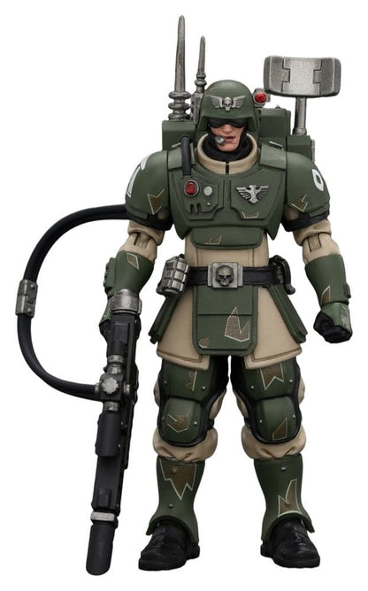 Warhammer Actionfigur Astra Militarum Kasrkin 3 with Hot-shot Lasgun and Vox-caster Image 1