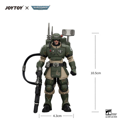 Warhammer Actionfigur Astra Militarum Kasrkin 3 with Hot-shot Lasgun and Vox-caster Image 6