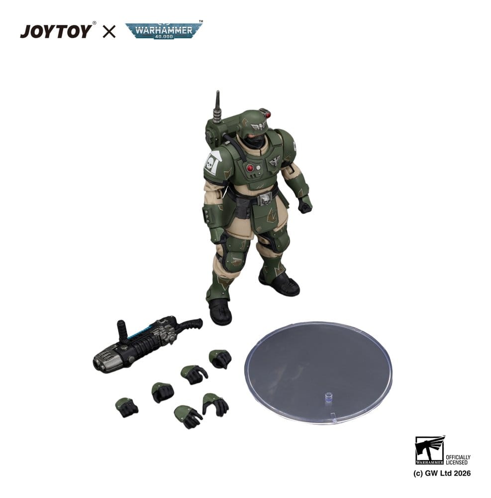 Warhammer Actionfigur Astra Militarum Kasrkin 4 with Plasma Gun Image 5