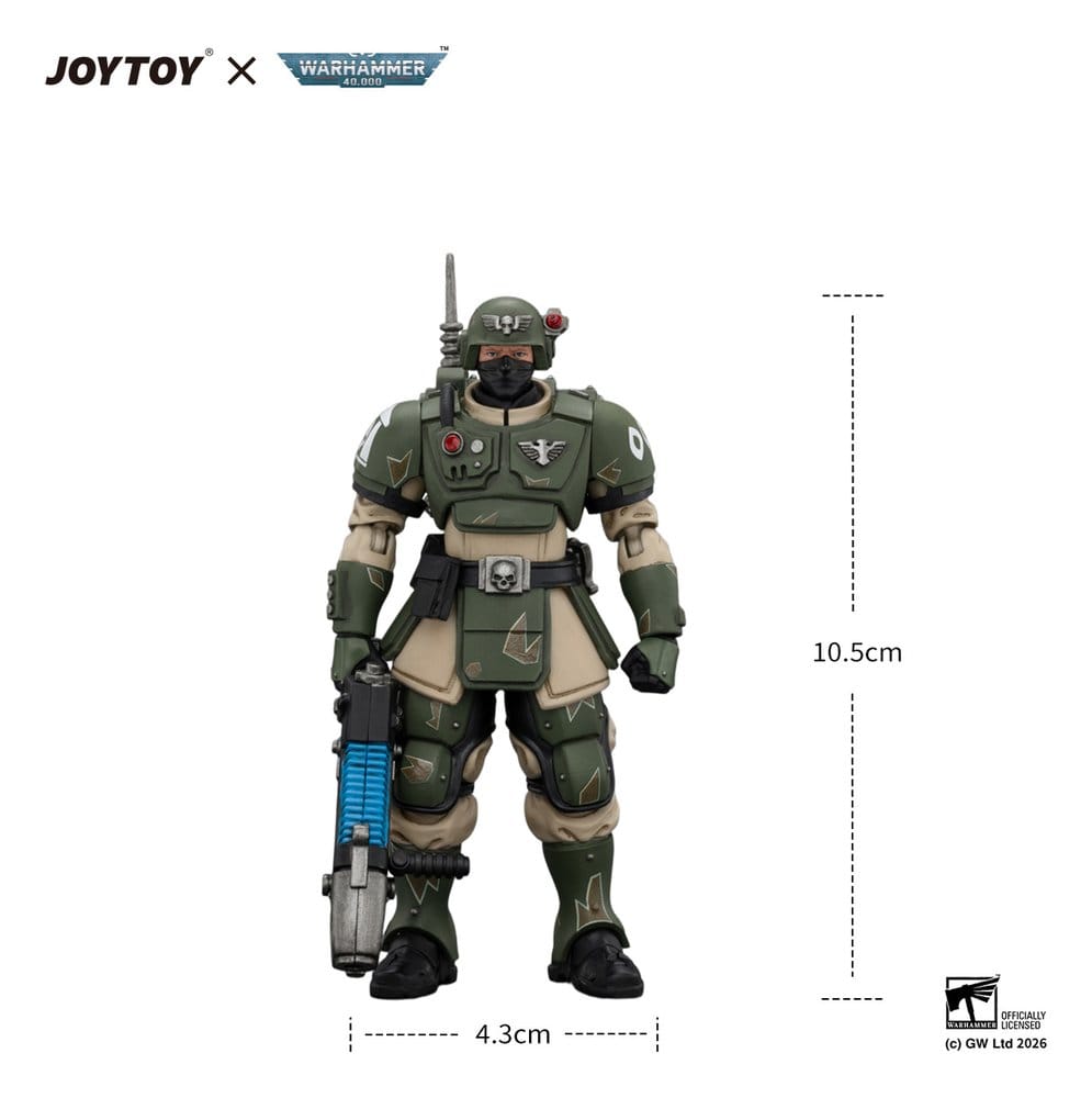 Warhammer Actionfigur Astra Militarum Kasrkin 4 with Plasma Gun Image 6