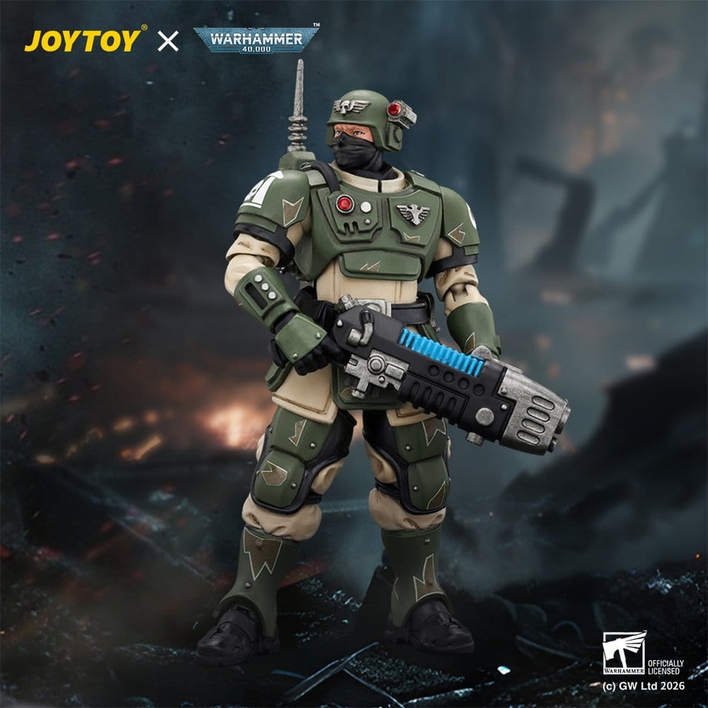 Warhammer Actionfigur Astra Militarum Kasrkin 4 with Plasma Gun Image 7