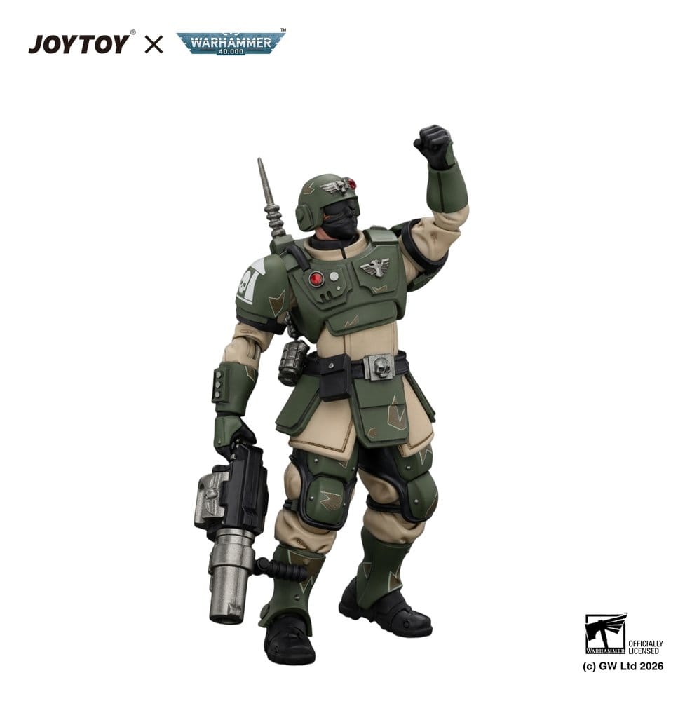 Warhammer Actionfigur Astra Militarum Kasrkin 5 with Grenade Launcher Image 3