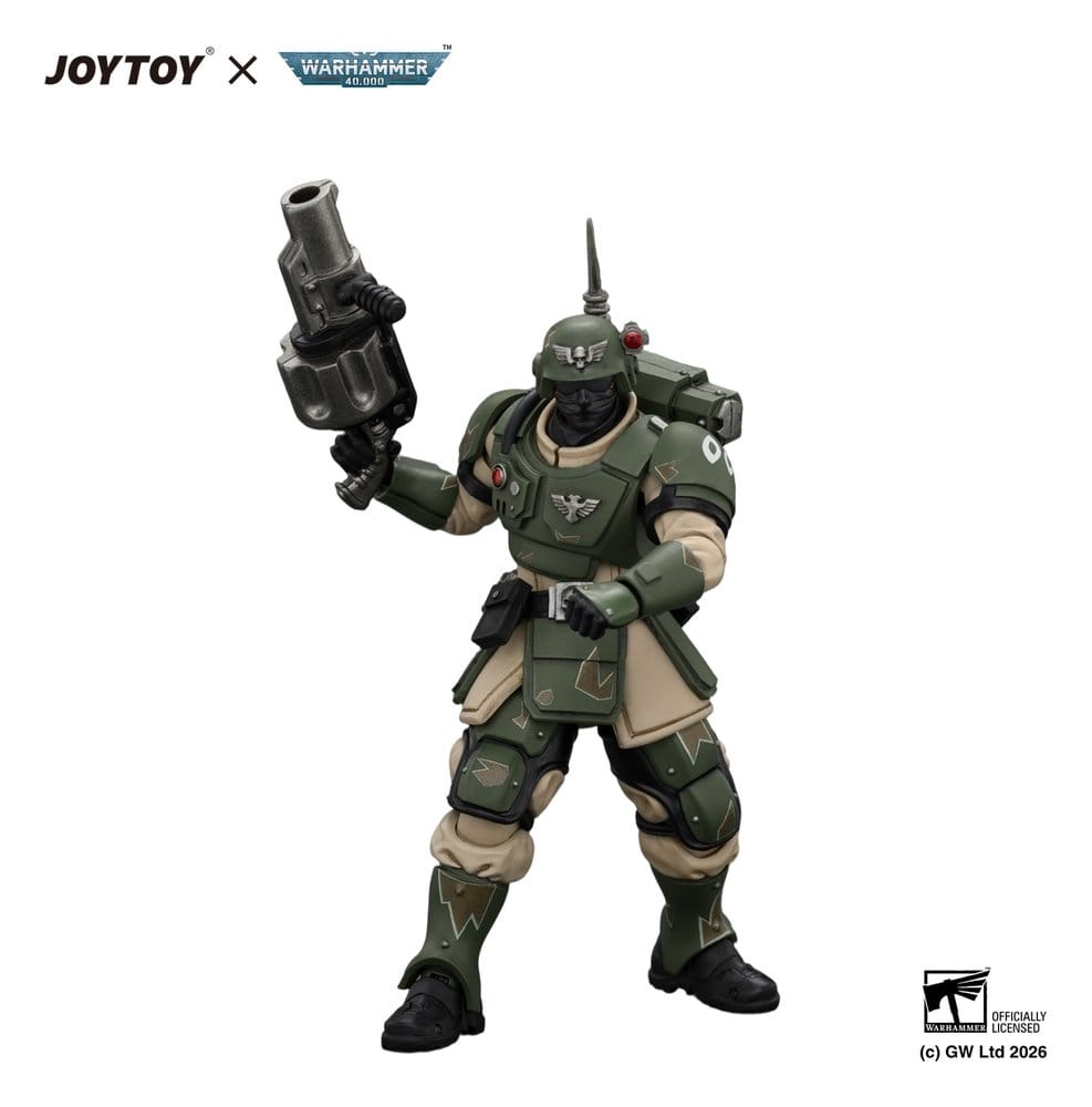 Warhammer Actionfigur Astra Militarum Kasrkin 5 with Grenade Launcher Image 4