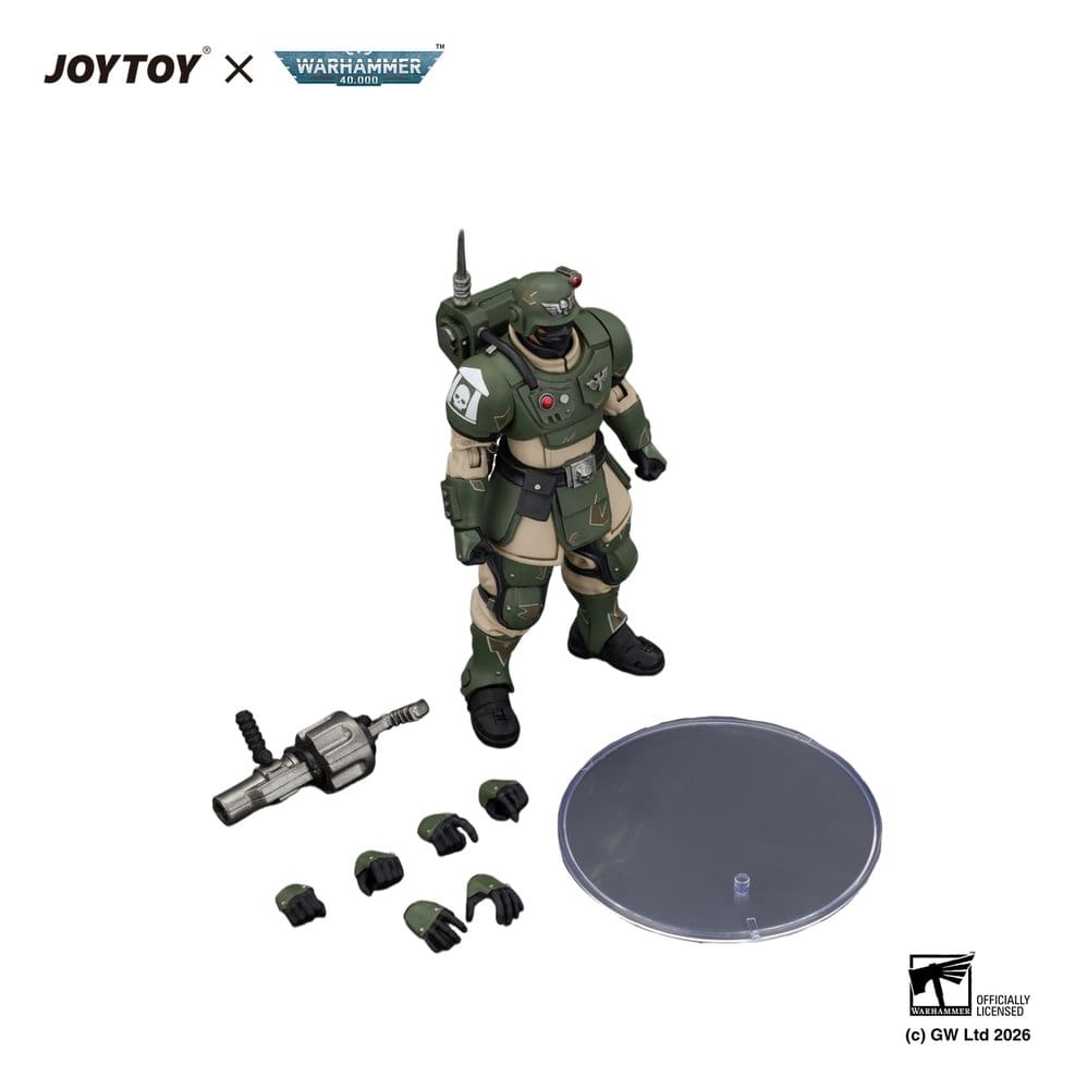 Warhammer Actionfigur Astra Militarum Kasrkin 5 with Grenade Launcher Image 5