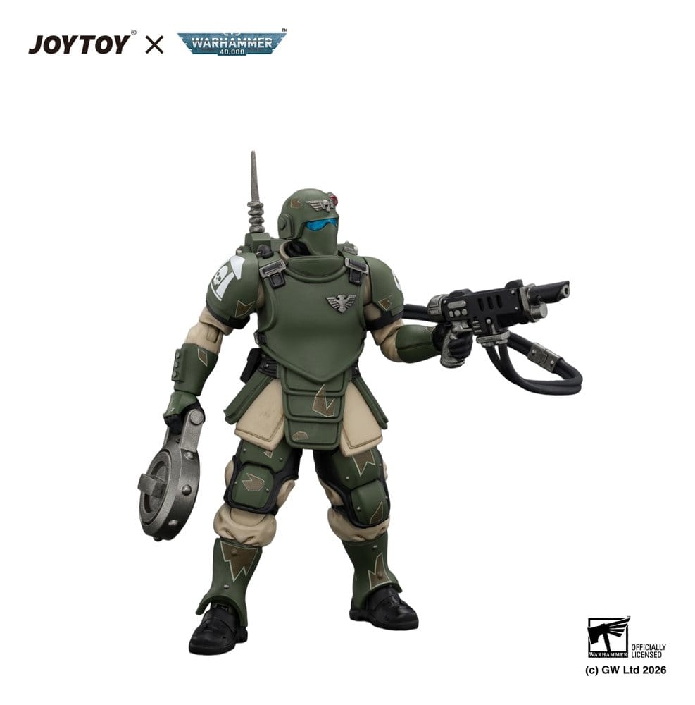 Warhammer Actionfigur Astra Militarum Kasrkin 6 with Hot-shot Laspistol Image 3