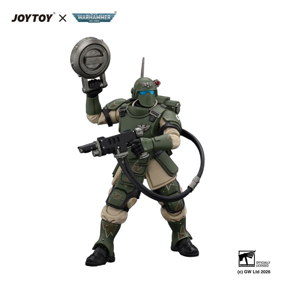 Warhammer Actionfigur Astra Militarum Kasrkin 6 with Hot-shot Laspistol Image 4