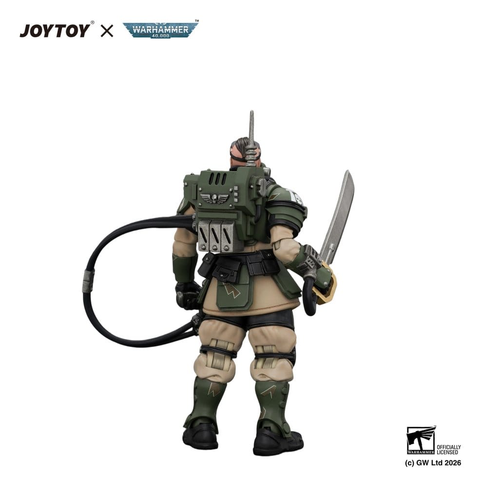 Warhammer Actionfigur Astra Militarum Kasrkin 7 with Hot-shot Laspistol and Power Sword Image 2