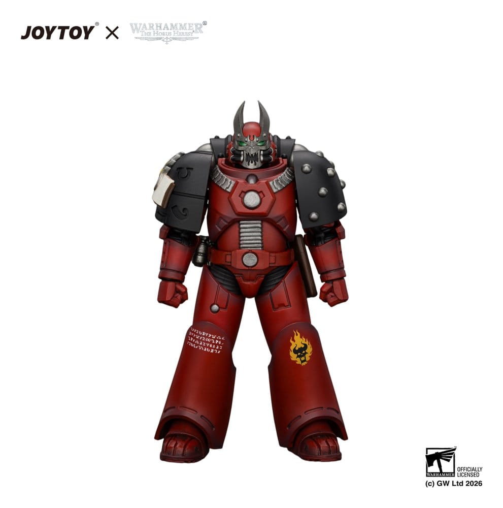 Warhammer The Horus Heresy Actionfigur Word Bearers MkVI Tactical Sergeant 12 cm Image 1