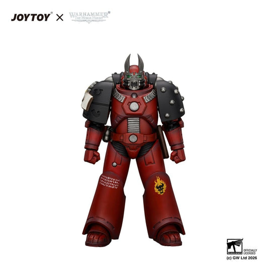 Warhammer The Horus Heresy Actionfigur Word Bearers MkVI Tactical Sergeant 12 cm Image 1