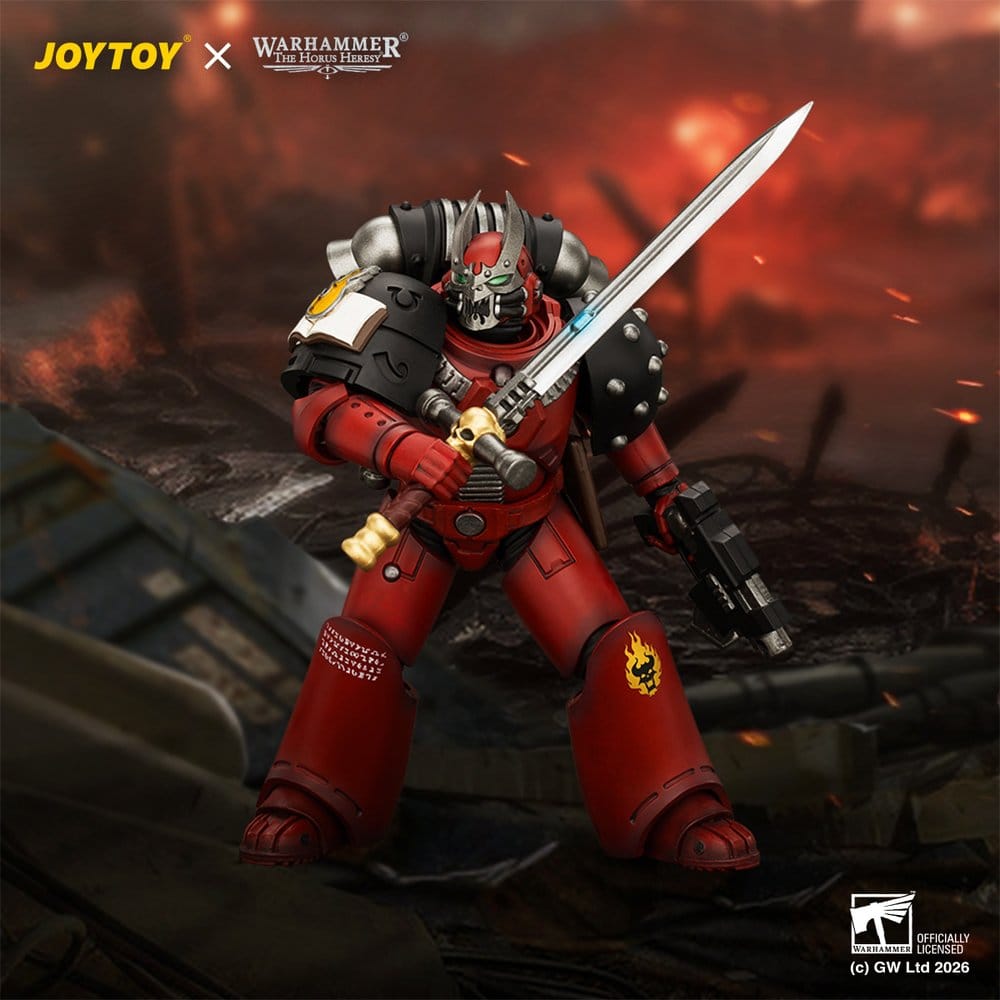 Warhammer The Horus Heresy Actionfigur Word Bearers MkVI Tactical Sergeant 12 cm Image 6