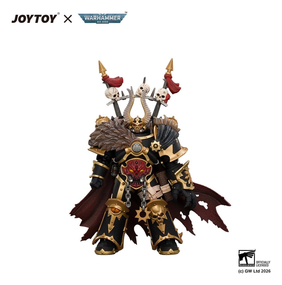Warhammer Actionfigur Black Legion Chaos Lord (13 cm) Image 1