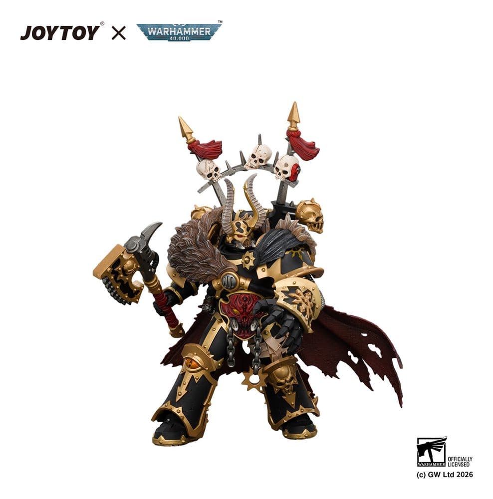 Warhammer Actionfigur Black Legion Chaos Lord (13 cm) Image 3