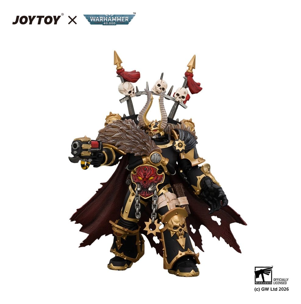 Warhammer Actionfigur Black Legion Chaos Lord (13 cm) Image 4