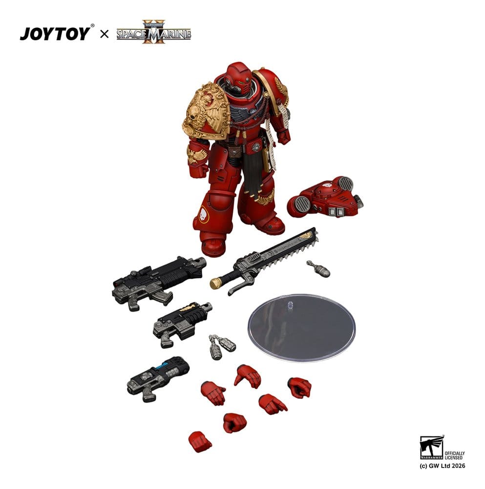 Space Marine Game Edition Actionfigur Blood Angels Veteran 12 cm Image 5