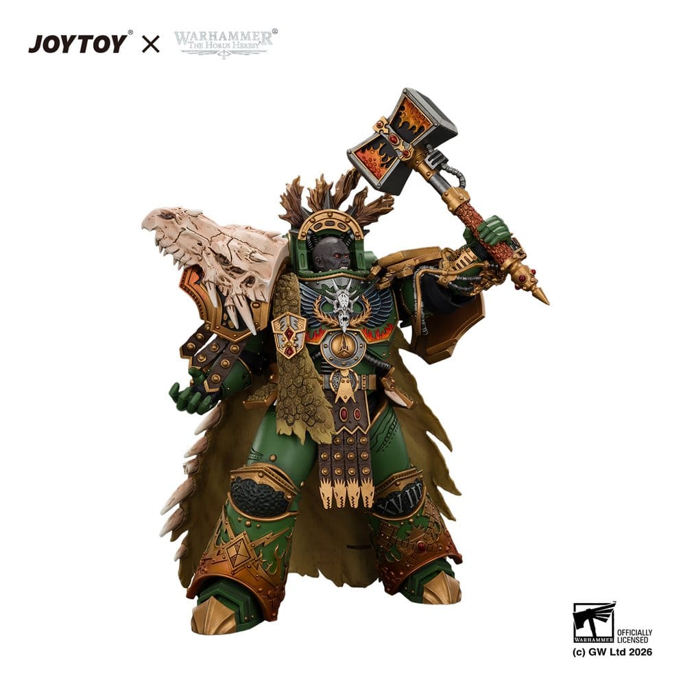 Warhammer Actionfigur Salamanders Vulkan, Primarch of the XVIIIth Legion 21 cm Image 3