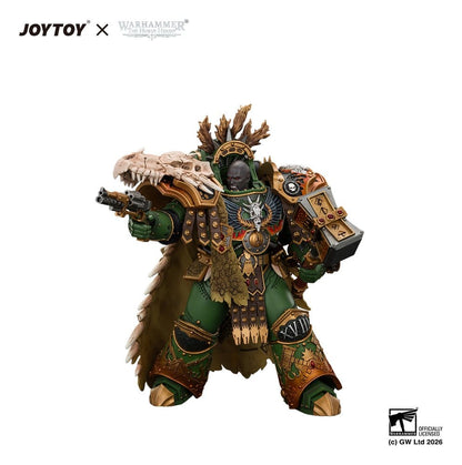 Warhammer Actionfigur Salamanders Vulkan, Primarch of the XVIIIth Legion 21 cm Image 4