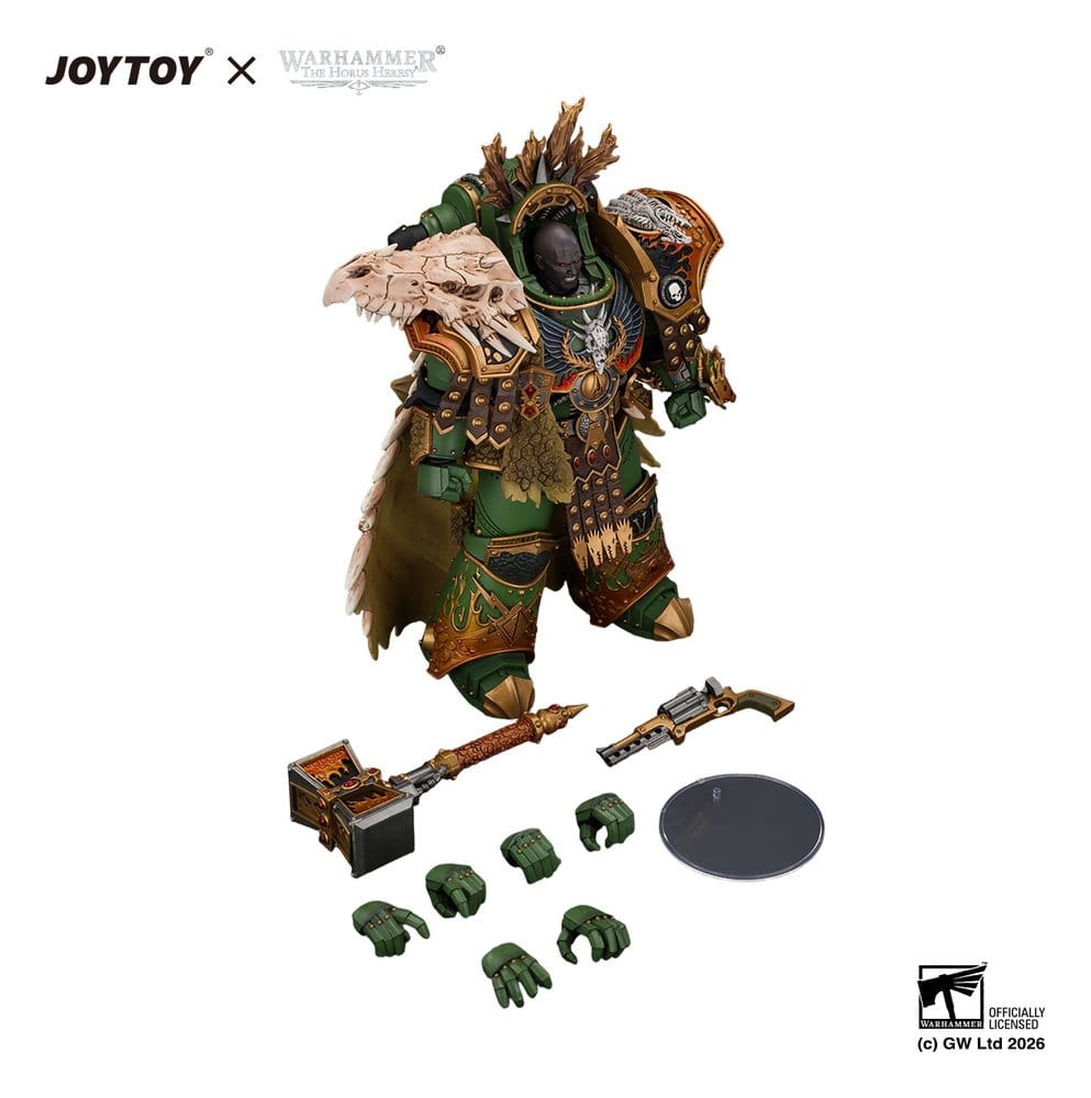Warhammer Actionfigur Salamanders Vulkan, Primarch of the XVIIIth Legion 21 cm Image 5
