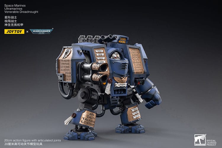 Warhammer 40k Actionfigur 1/18 Space Marines Ultramarines Venerable Dreadnought 19 cm Image 4