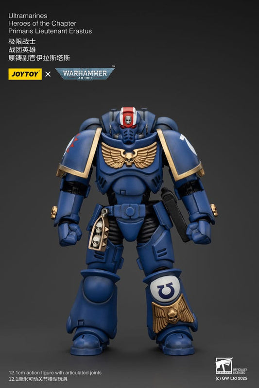 Warhammer 40k Actionfigur 1/18 Ultramarines Heroes of the Chapter Primaris Lieutenant Erastus 20 cm Image 1