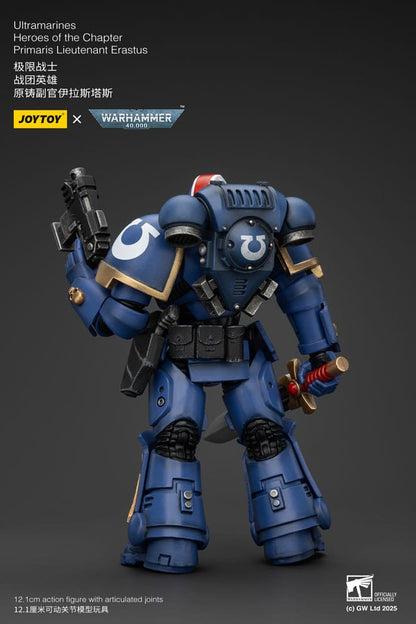Warhammer 40k Actionfigur 1/18 Ultramarines Heroes of the Chapter Primaris Lieutenant Erastus 20 cm Image 4