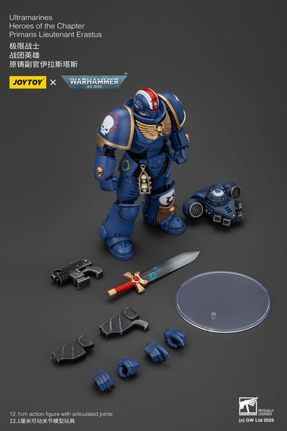 Warhammer 40k Actionfigur 1/18 Ultramarines Heroes of the Chapter Primaris Lieutenant Erastus 20 cm Image 9