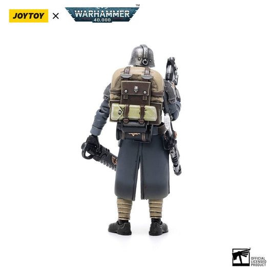 Warhammer 40k Actionfigur 1/18 Death Korps of Krieg Veteran Squad Sergeant 10 cm Image 2