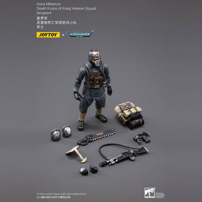 Warhammer 40k Actionfigur 1/18 Death Korps of Krieg Veteran Squad Sergeant 10 cm Image 8