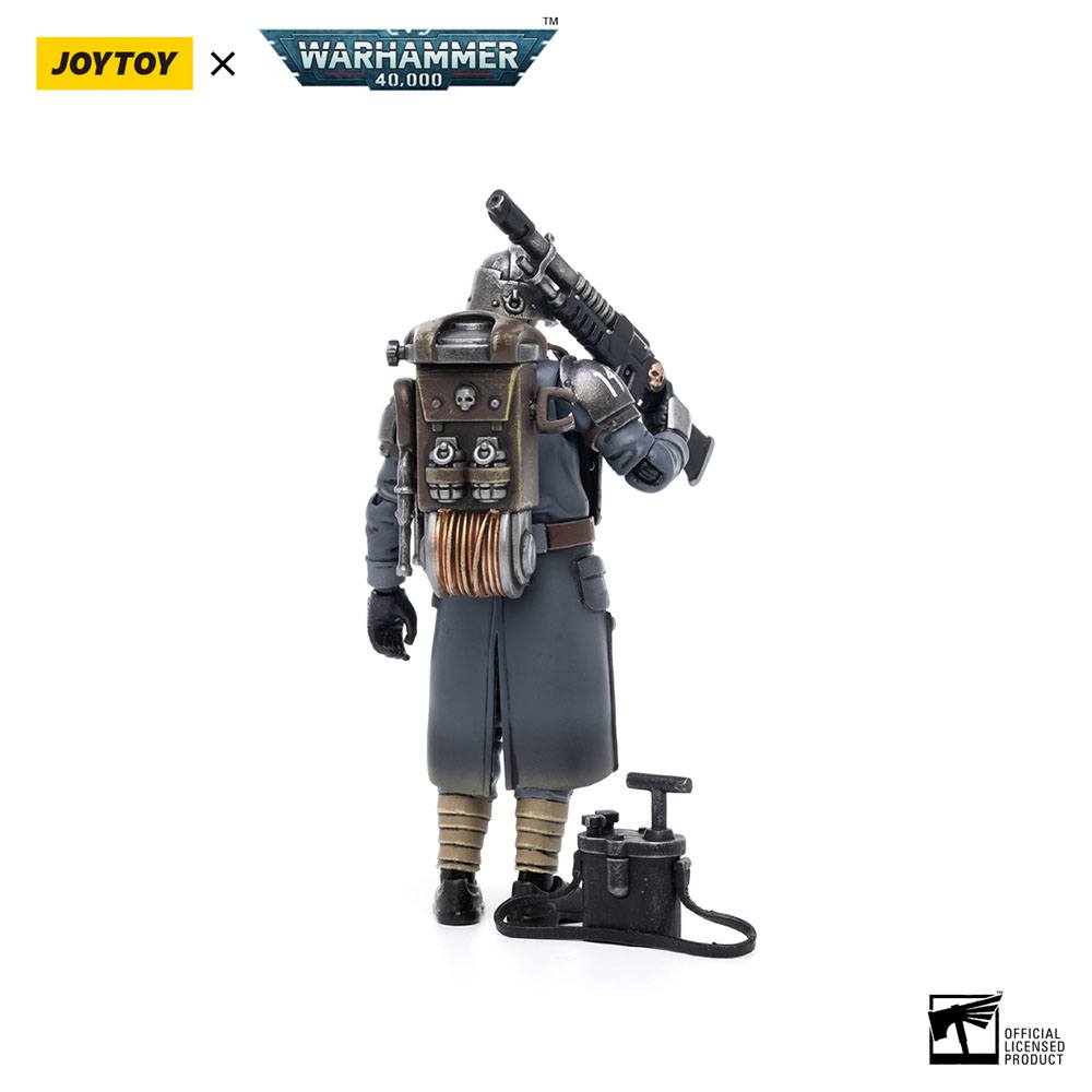 Warhammer 40k Actionfigur 1/18 Death Korps of Krieg Veteran Squad Guardsman Demolitions Specialist 10 cm Image 5