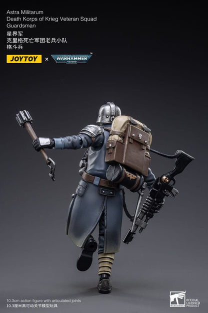 Warhammer 40k Actionfigur 1/18 Astra MilitarumDeath Korps of Krieg Veteran Squad Guardsman 11 cm Image 2