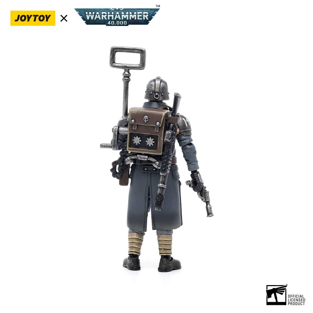 Warhammer 40k Actionfigur 1/18 Death Korps of Krieg Veteran Squad Guardsman Communications Specialist 10 cm Image 5