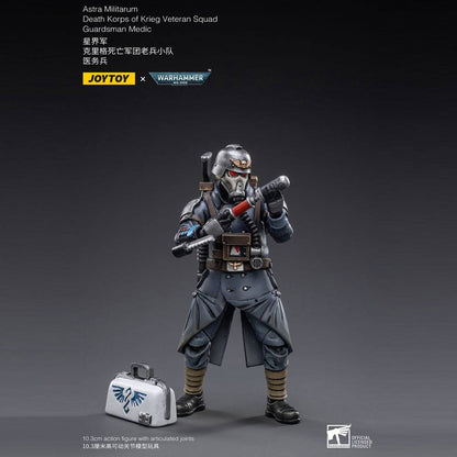 Warhammer 40k Actionfigur 1/18 Death Korps of Krieg Veteran Squad Guardsman Medic 10 cm Image 6