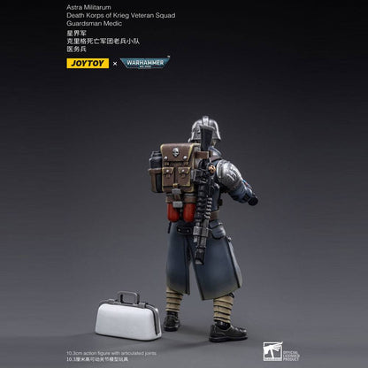 Warhammer 40k Actionfigur 1/18 Death Korps of Krieg Veteran Squad Guardsman Medic 10 cm Image 7