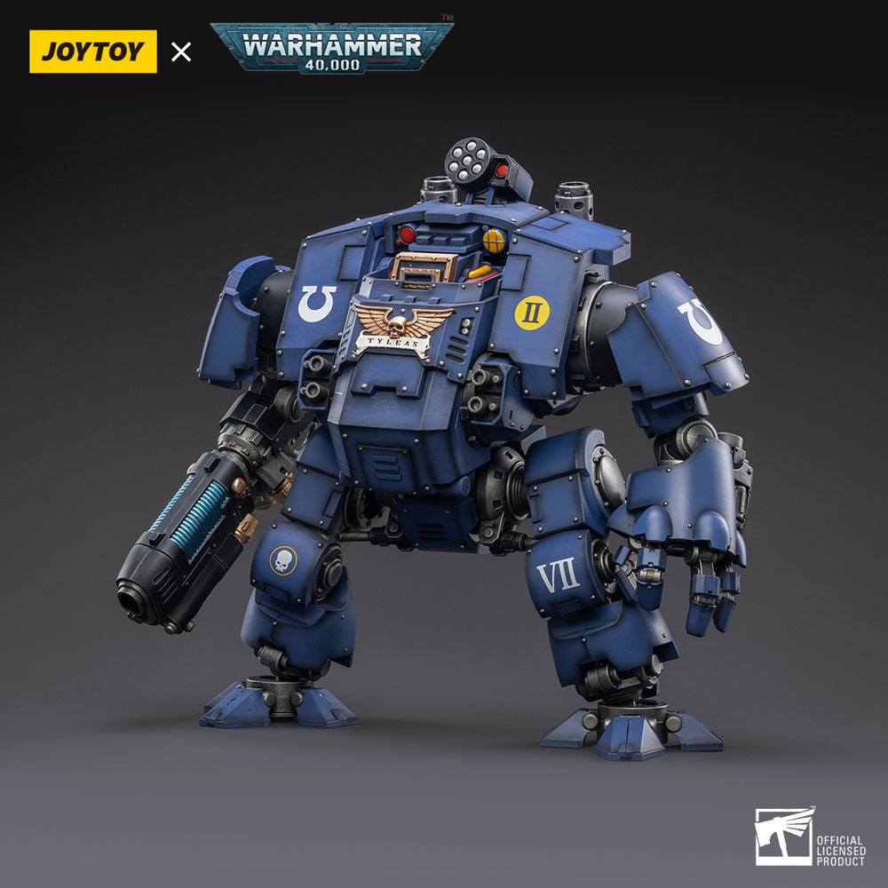 Warhammer 40,000 Actionfigur 1/18 Ultramarines Redemptor Dreadnought Brother Dreadnought Tyleas 30 cm Reproduktion Image 2