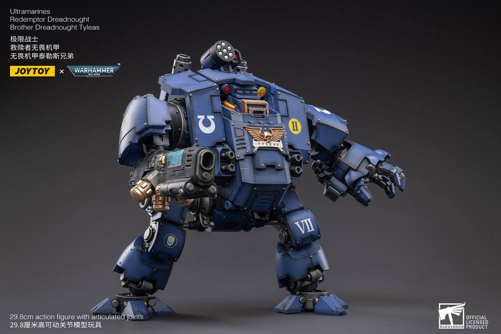 Warhammer 40,000 Actionfigur 1/18 Ultramarines Redemptor Dreadnought Brother Dreadnought Tyleas 30 cm Reproduktion Image 17