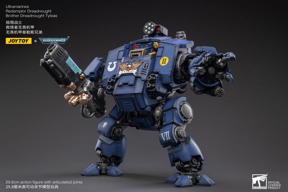 Warhammer 40,000 Actionfigur 1/18 Ultramarines Redemptor Dreadnought Brother Dreadnought Tyleas 30 cm Reproduktion Image 20