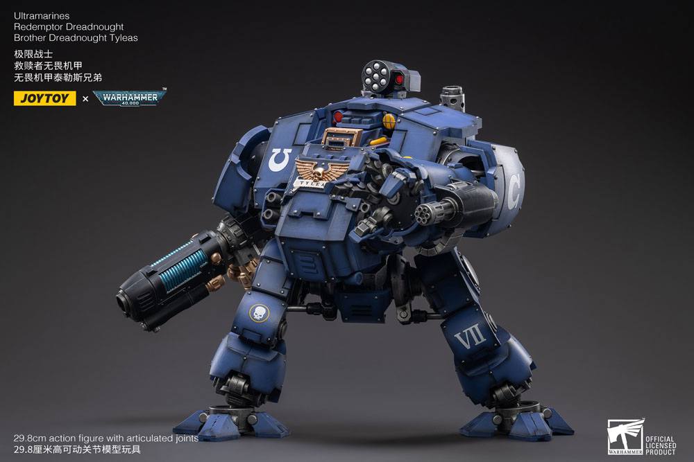 Warhammer 40,000 Actionfigur 1/18 Ultramarines Redemptor Dreadnought Brother Dreadnought Tyleas 30 cm Reproduktion Image 23