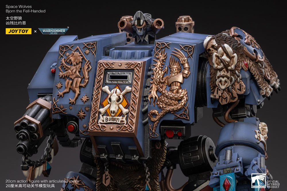 Warhammer 40k Actionfigur 1/18 Space Wolves Bjorn the Fell-Handed 19 cm Image 4