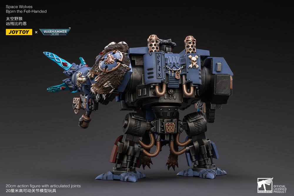 Warhammer 40k Actionfigur 1/18 Space Wolves Bjorn the Fell-Handed 19 cm Image 5