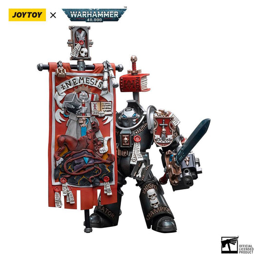 Warhammer 40k Actionfigur 1/18 Grey Knights Terminator Retius Akantar 13 cm Image 1