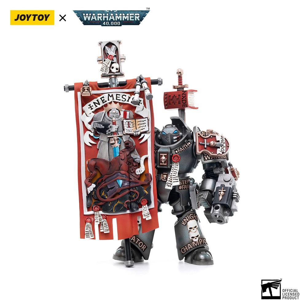 Warhammer 40k Actionfigur 1/18 Grey Knights Terminator Retius Akantar 13 cm Image 9