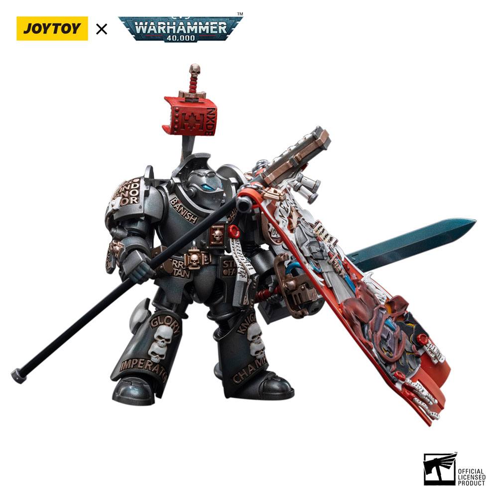 Warhammer 40k Actionfigur 1/18 Grey Knights Terminator Retius Akantar 13 cm Image 14