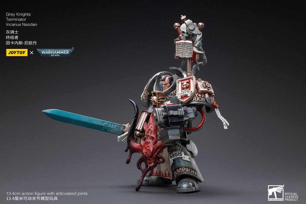 Warhammer 40k Actionfigur 1/18 Grey Knights Terminator Incanus Neodan 13 cm Image 4