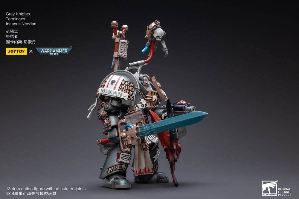 Warhammer 40k Actionfigur 1/18 Grey Knights Terminator Incanus Neodan 13 cm Image 5