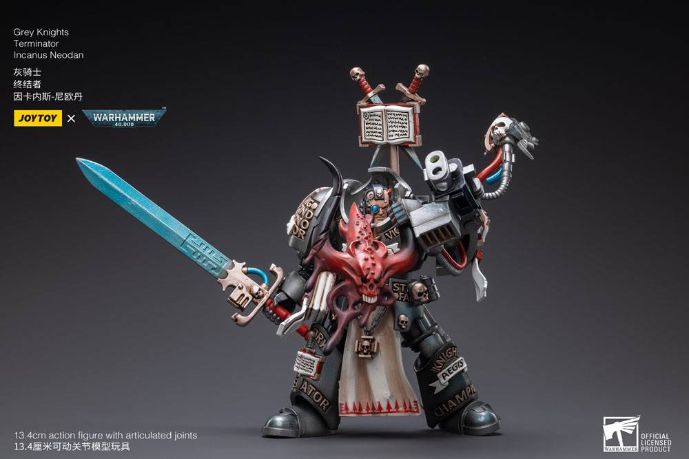 Warhammer 40k Actionfigur 1/18 Grey Knights Terminator Incanus Neodan 13 cm Image 6